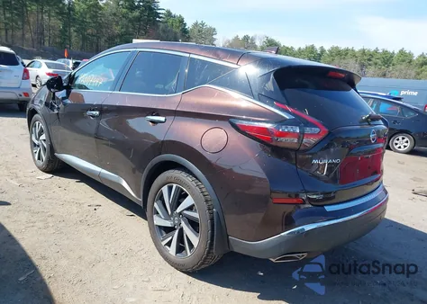 2022 Nissan Murano Sl Intelligent Awd из США, поврежденный, VIN 5N1AZ2CS8NC108807